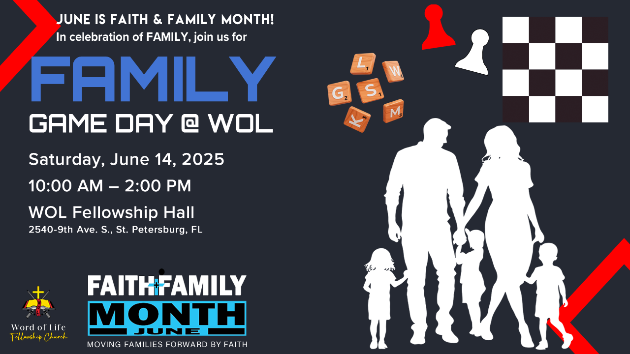 2025 June WOL Family Game Day Slide
